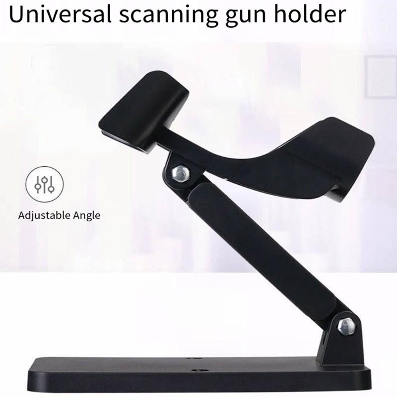 Universals Barcode Scanner Holder 360 Adjustable Angle Stable Base for Supermarkets Retail Stores