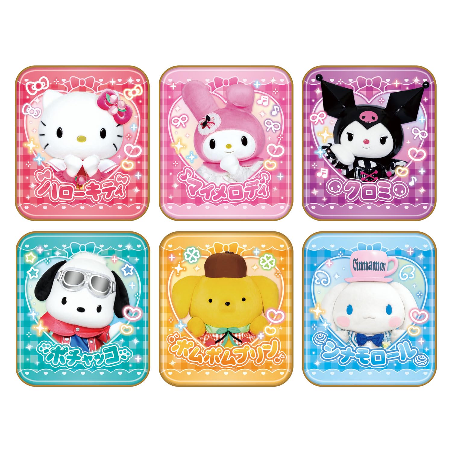 Сердце Kyunchokore Sanrio Набор Конфетных Игрушек Полу-Шоколад (Ящик 18)