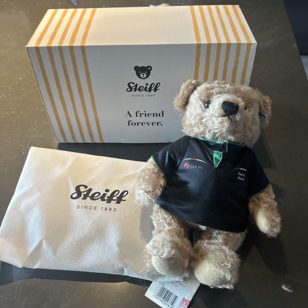 

[USED] Steiff Teddy Bear with Sports Shirt