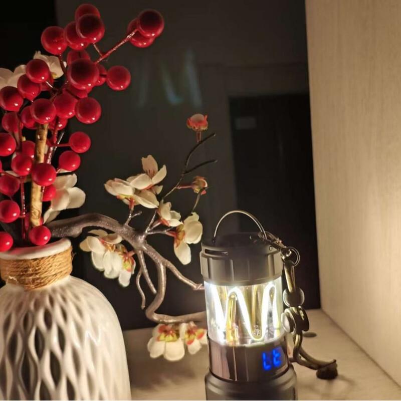 USB Rechargeable LED Camping Lantern & Flashlight