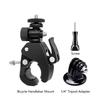 Bike Handlebar Clamp Mount 1/4 Screw 180 Adjustable Bicycle Holder for GoPro Insta360 DJI Action Camera LED Light 1/2/3/5/10 PCS