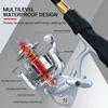 Zestaw wędek spinningowych 1,8-2,4 m Ultralekki kołowrotek wędkarski na tyczkę Słodkowodny kołowrotek 6 BB 5.2: 1 GearRatio Fishing Reel