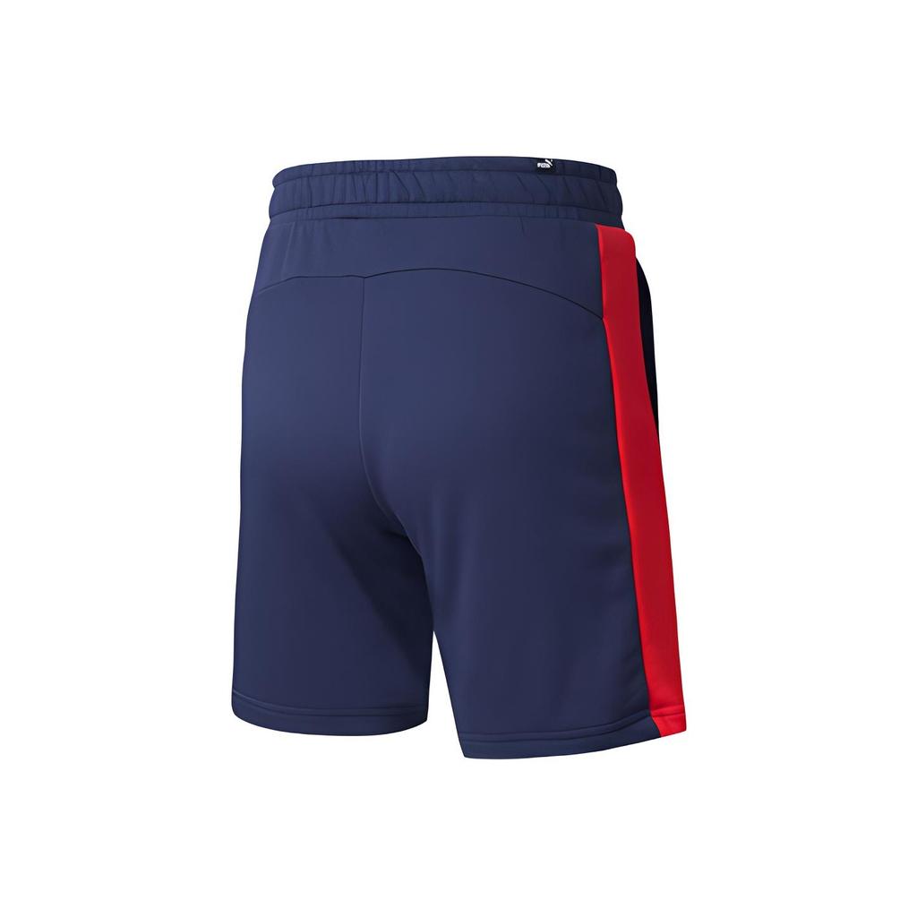 Puma Contrast Casual Sports Shorts Men Bottoms Navy 581873-03