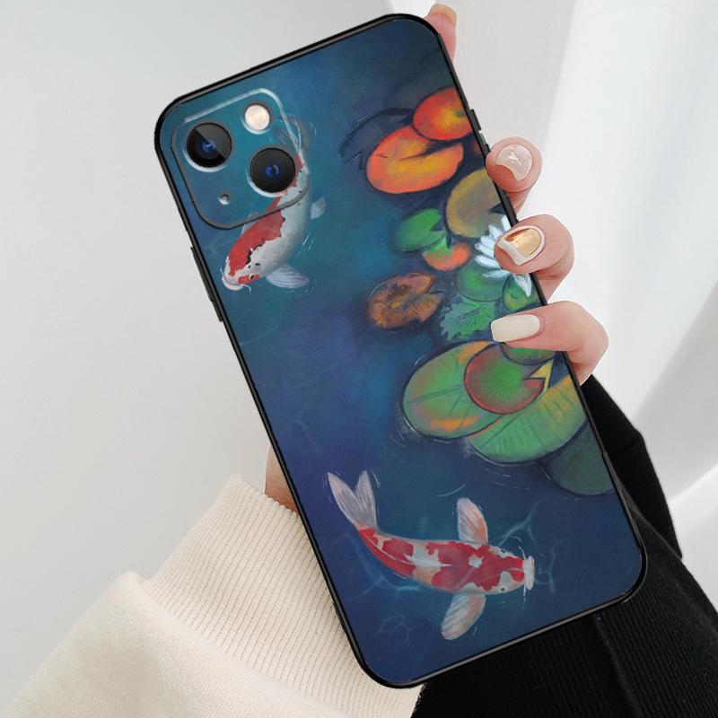 Lotus Flower Phone Case For iPhone 17 Pro Max 16 15 14 11 12 13 Pro Max mini 15 16 Plus 16e 17 Air Cover