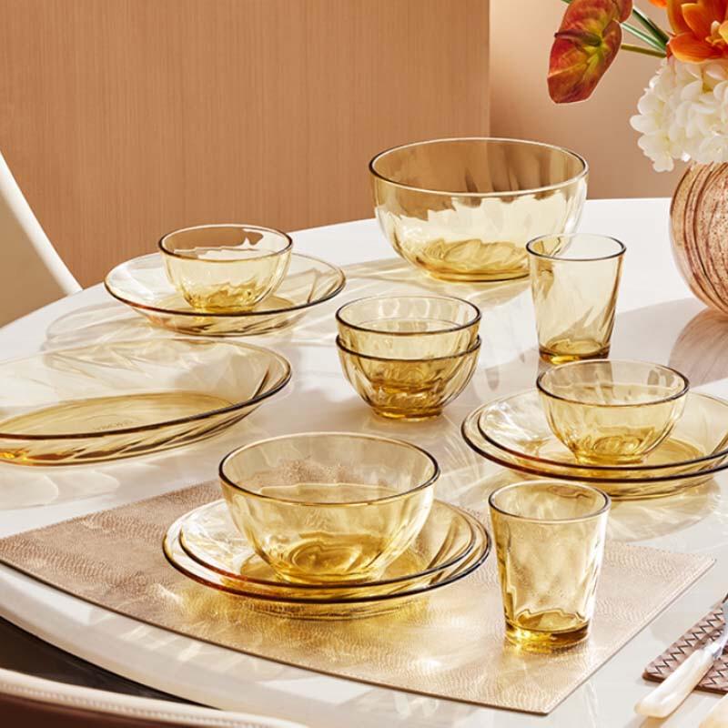 VISIONS Crystal Series 26-Piece Dinnerware Set