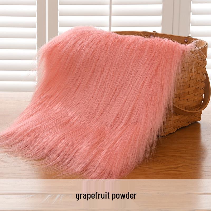 12cm Long Pile Faux Fur Fabric for Cosplay and Fursuit Toys