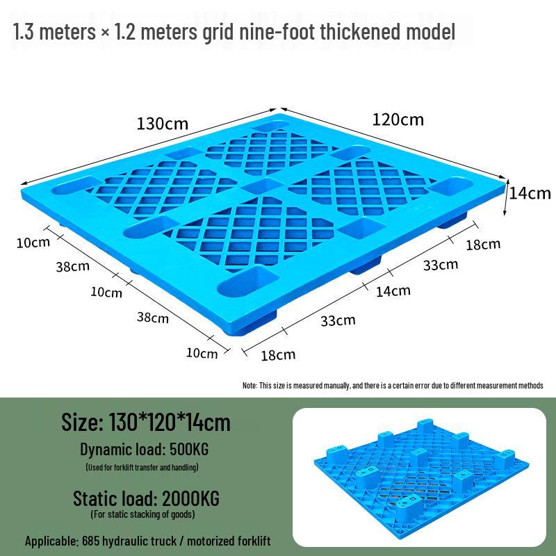 Moisture-Proof Plastic Forklift Pallet Platform Tray