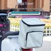 Large-Capacity Front Trunk Helmet Bag for Electric Vehicles