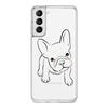 French Bulldog Phone Case For Samsung Galaxy S23 S22 Ultra S20 S21 FE 5G S10 S10E S9 S8 Plus 4G Soft Silicone Clear Cover Couqe