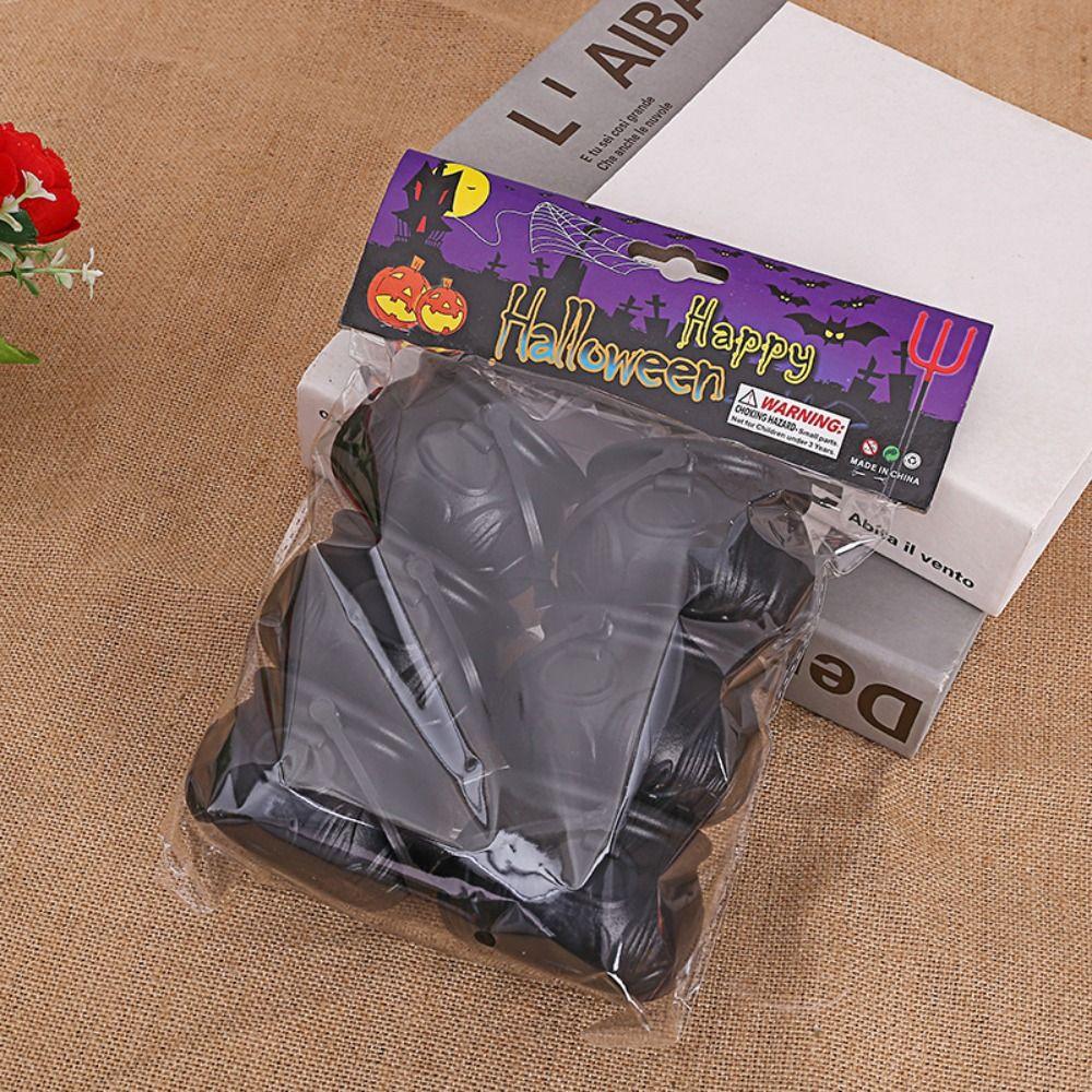 

6pcs /set Candy Buckets Halloween Pumpkin Bucket Halloween Pumpkin Candy Buckets Halloween Party Style 3