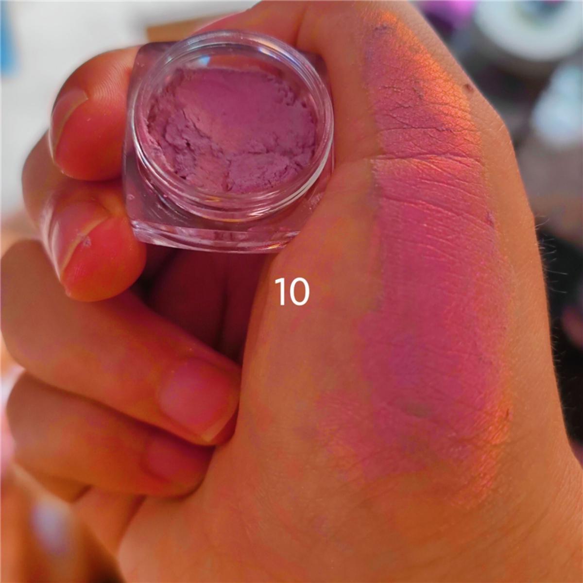 

Многоцветные тени для век Хамелеон, пудра, пигменты, тени для век, хайлайтер, сияющая косметика для макияжа глаз LM