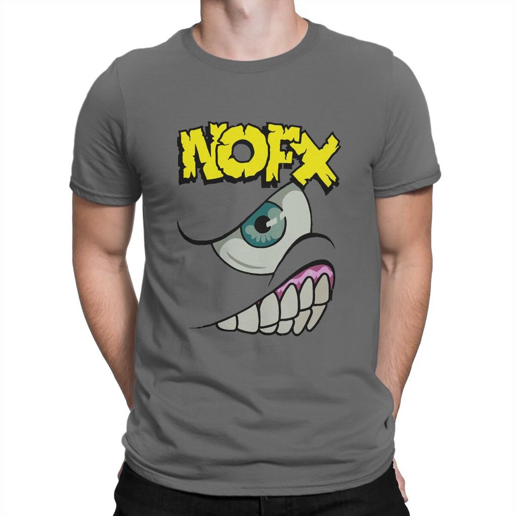 Mens TShirt NOFX 1994 Vintage Cotton Tee Shirt Short Sleeve Alternative PopRock Band of The 80s T Shirts O Neck Tops Graphic