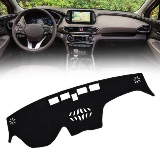 Anti-Glare For - Hyundai Santa Fe Without HUD Dashboard Mat Dash Cover