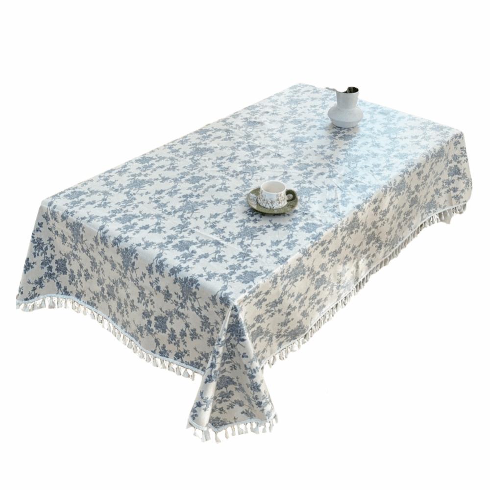 Rectangular Waterproof Coated Tablecloth Reusable Table Mat Table Protection Coat Tea Table