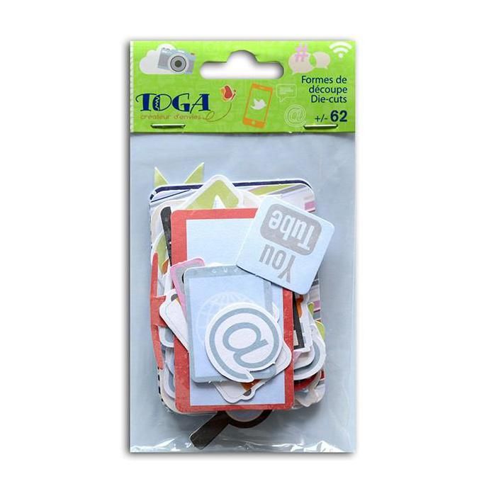 62 formes découpées - Be Connected