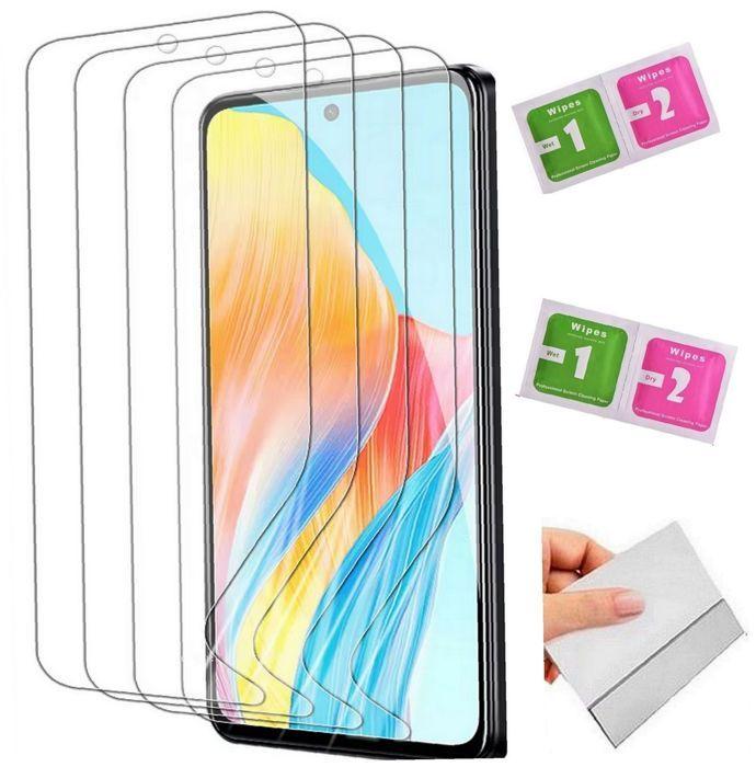 Film de protection écran - AILIKA - Oppo A3 Pro - Hydrogel - Anti-rayures - Pack de 4 films