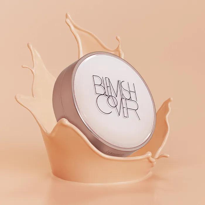 

Blemish Cover Concealer Cushion Semi-Matte Main Product 11g + Refill 11g (N21/N23) N23 main product + refill