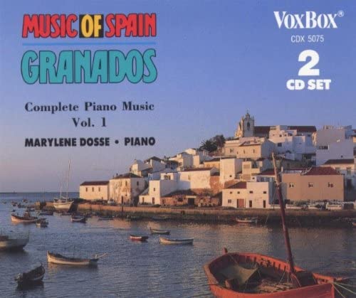 

CD GRANADOS / DOSSE, MARYLENE - Piano Music 1-Dosse US Classical Used