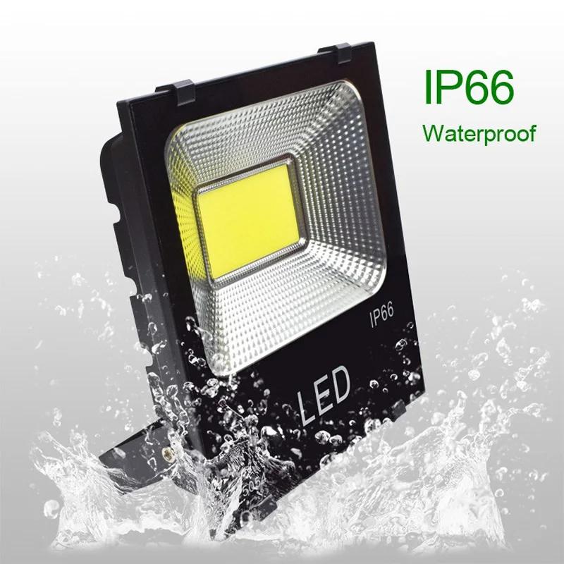 LED Flood Light 10W 20W 30W 50W 100W 200W IP66 Waterproof Floodlight Outdoor Spotlight Reflector Wall Light Street Light
