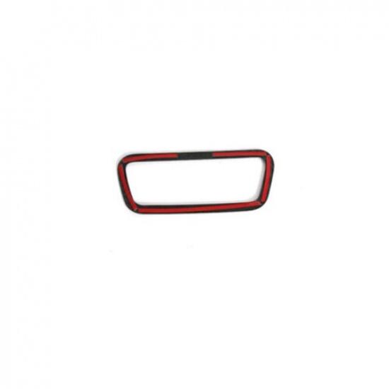 Carbon Fiber Headlight Button Switch Cover Trim For Kia K3 Forte Cerato 2019-22
