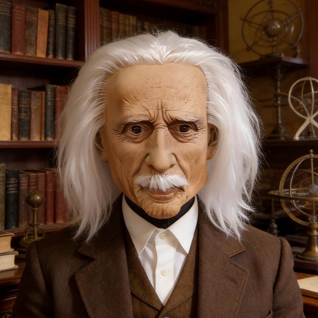 Old Man Mask Cos Old Man Grandpa Halloween Horror Headgear Costume Wig Human Face Mask
