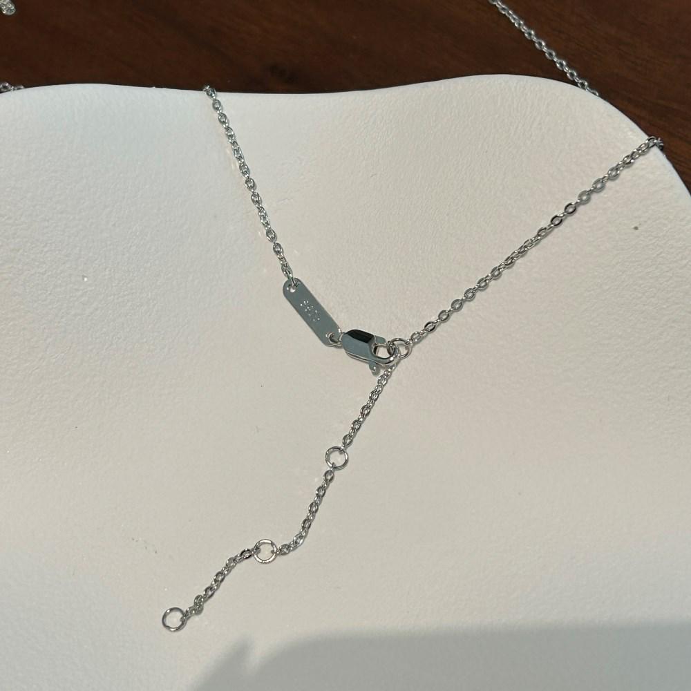 Sterling S925 Moissanite Water Drop Jewelry Set: Light Luxury Silver Ring, Earrings, and Necklace for Women.