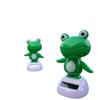 Solarbetriebene winkende Frosch-Dekoration für Armaturenbrett oder Dach