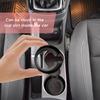 Black Car Small Cup Holder With Antislip And Leakproof Design For Vehicle Use