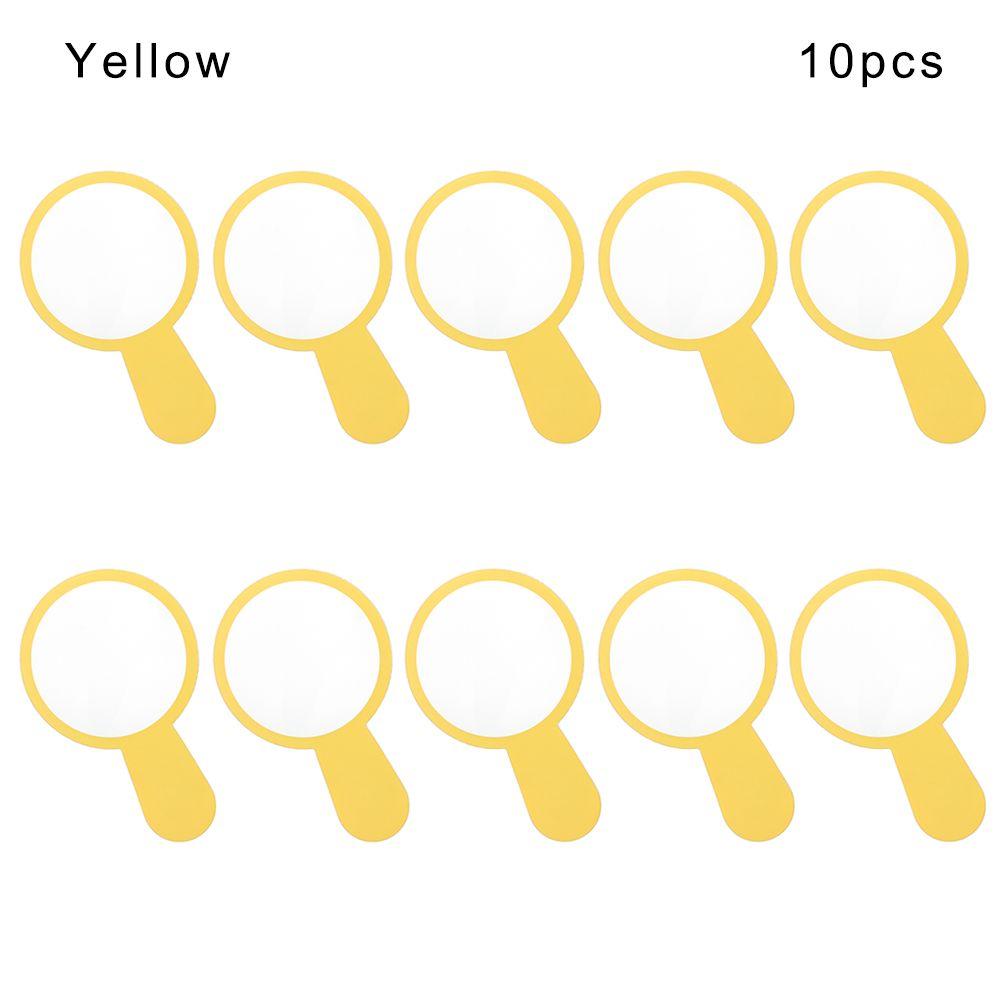 Plastmasas 45mm Izglītojošs Instruments Rokas Lupa Lasāmviela Lēca Juvelierizstrādājumu Lupa 3x Palielināšana