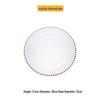 Diruien Beaded Glass Serving Plate