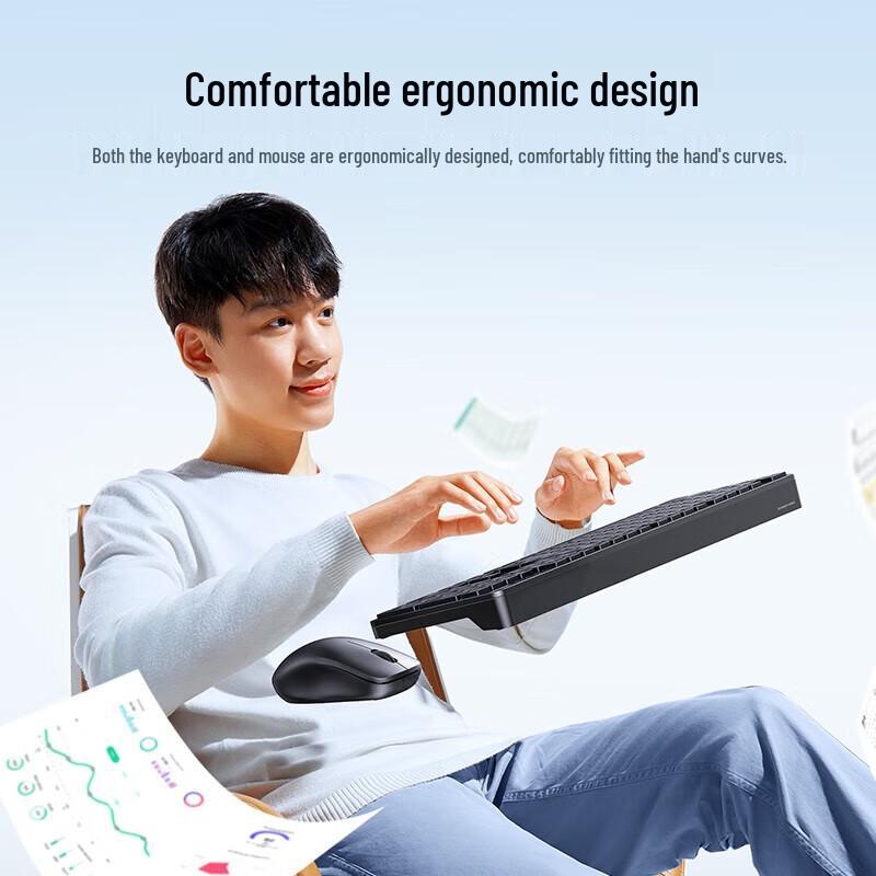 UGREEN MK007 Full-Size Wireless Keyboard & Mouse Combo