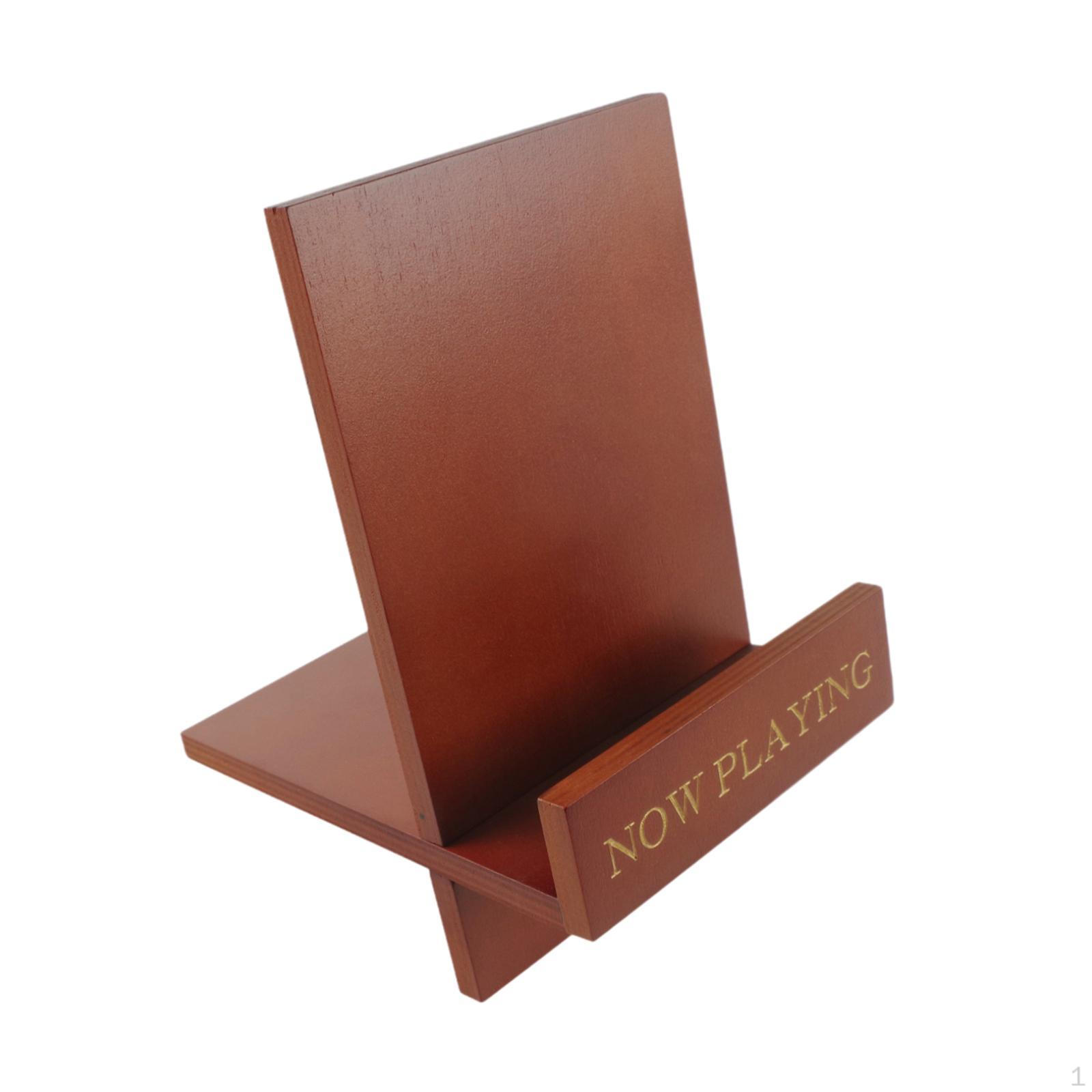 

Подставка для виниловых пластинок, настольный органайзер для альбомов Style B