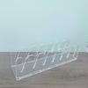 Acrylic Hat Organizer Minimalist Design Acrylic Cap Stand Baseball Cap Organizer Space-Saving Storage Item Transparent