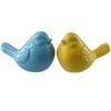 1/2pcs Yellow/Blue Porcelain Bird Figurine Statue 5.1*3.1 Inch Home Decor Bird Ornaments  Wedding