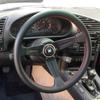 350mm 14in for NARDI Style 6 Bolt Half Dish Black Perforated Leather Racing Steering Wheel W  Horn