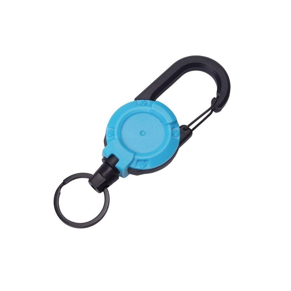 Retractable Design Retractable rope carabiner Fishing accessory hook  Tool Organization
