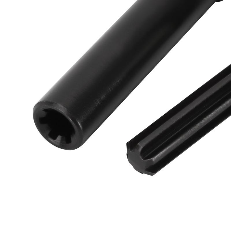 INJORA Hardened Steel Drive Shafts for 1/18 RC Crawler TRX4M Defender Bronco (4M-50BK)