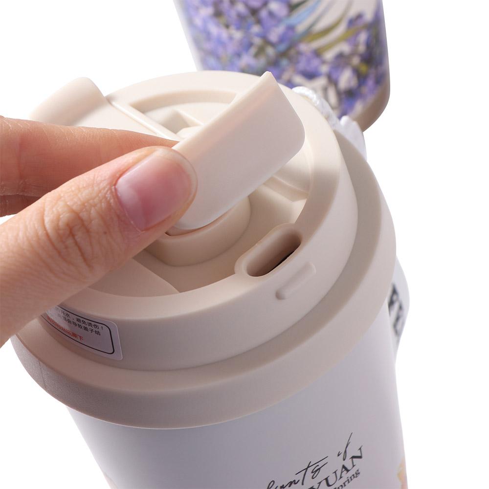 Stainless Steel Coffee Vacuum Flask 500ML Coffee Thermos Mug Travel Thermal Cup  Children Girls Boy