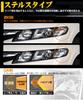 SINMAIT S25 LED Turn Signals with Different Pin Angles, High Fla Prevention, Built-in Resistor,