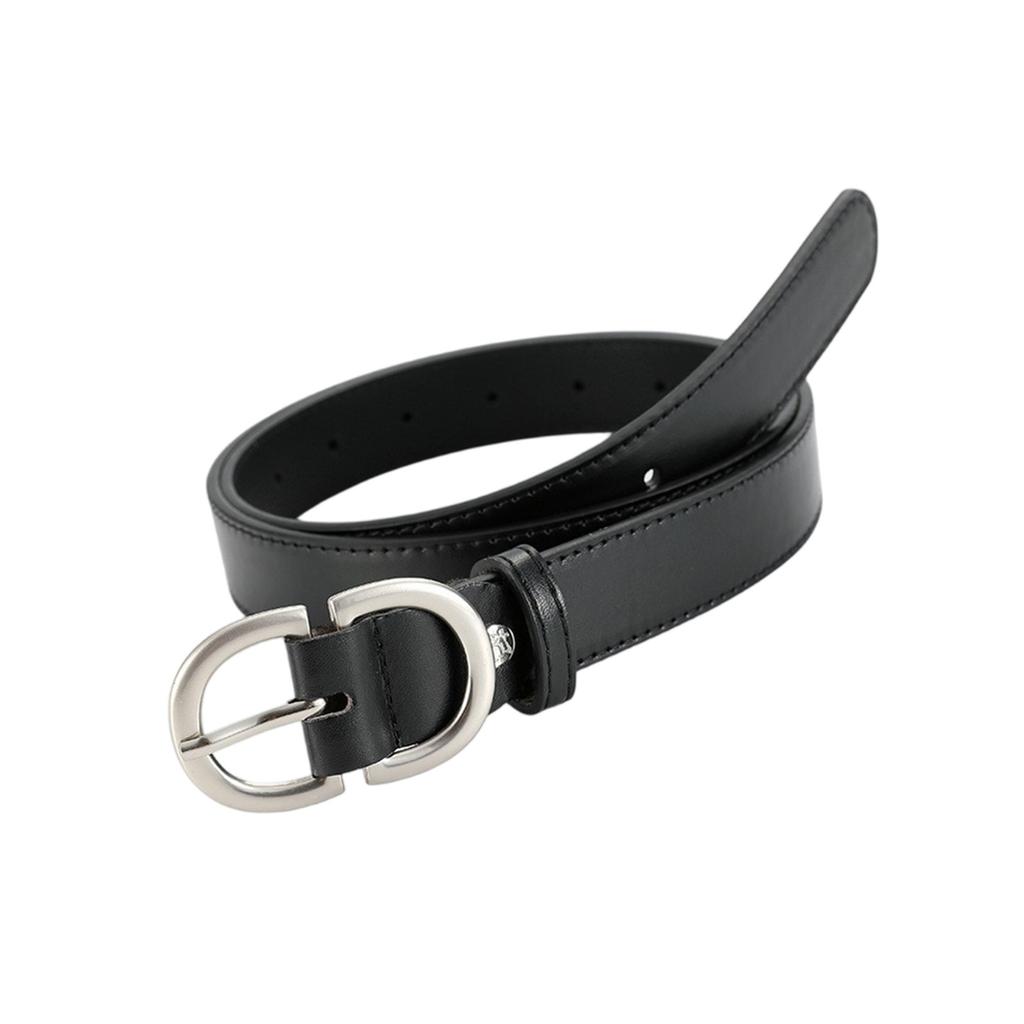 Ladies' Belt, Belt, Trendy Women's Belt, Casual With Jeans, Fashionable And Versatile Black.