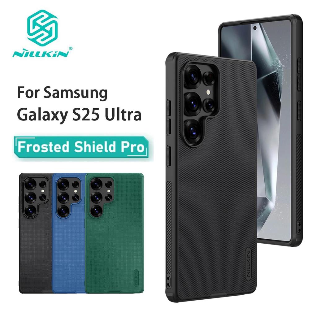 NILLKIN For Samsung Galaxy S25 Ultra Case Super Frosted Shield Pro Ultra-Thin Hard PC Protection Back Cover