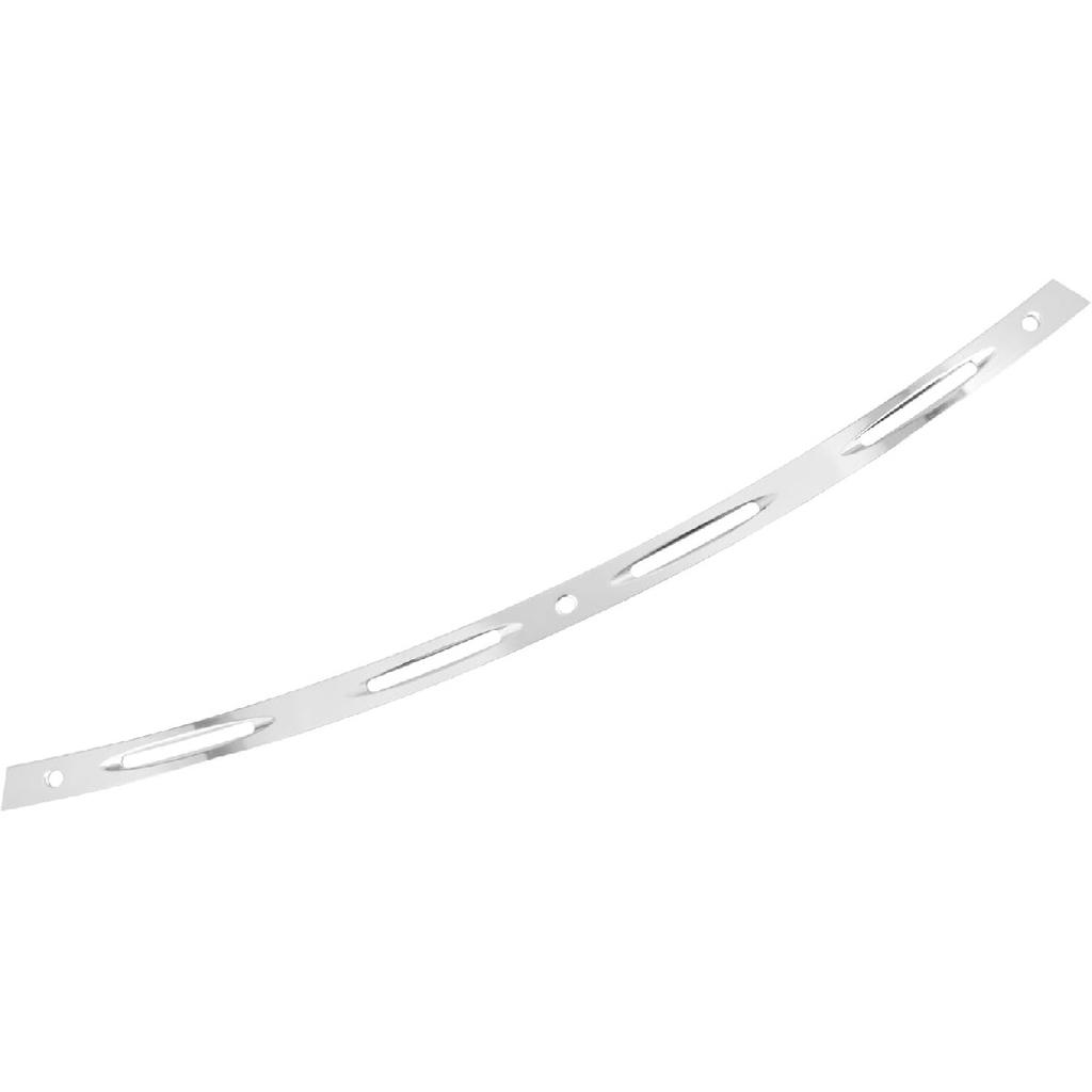 HDBUBALUS Motorcycle Windshield Trim Chrome Windscreen Trim Fit for Harley Touring Electra Street Glide Ultra Limited Tri Glide 1996-2013