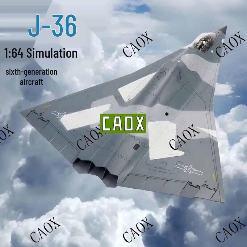CAOX Stealth Fighter Jet Aircraft Model