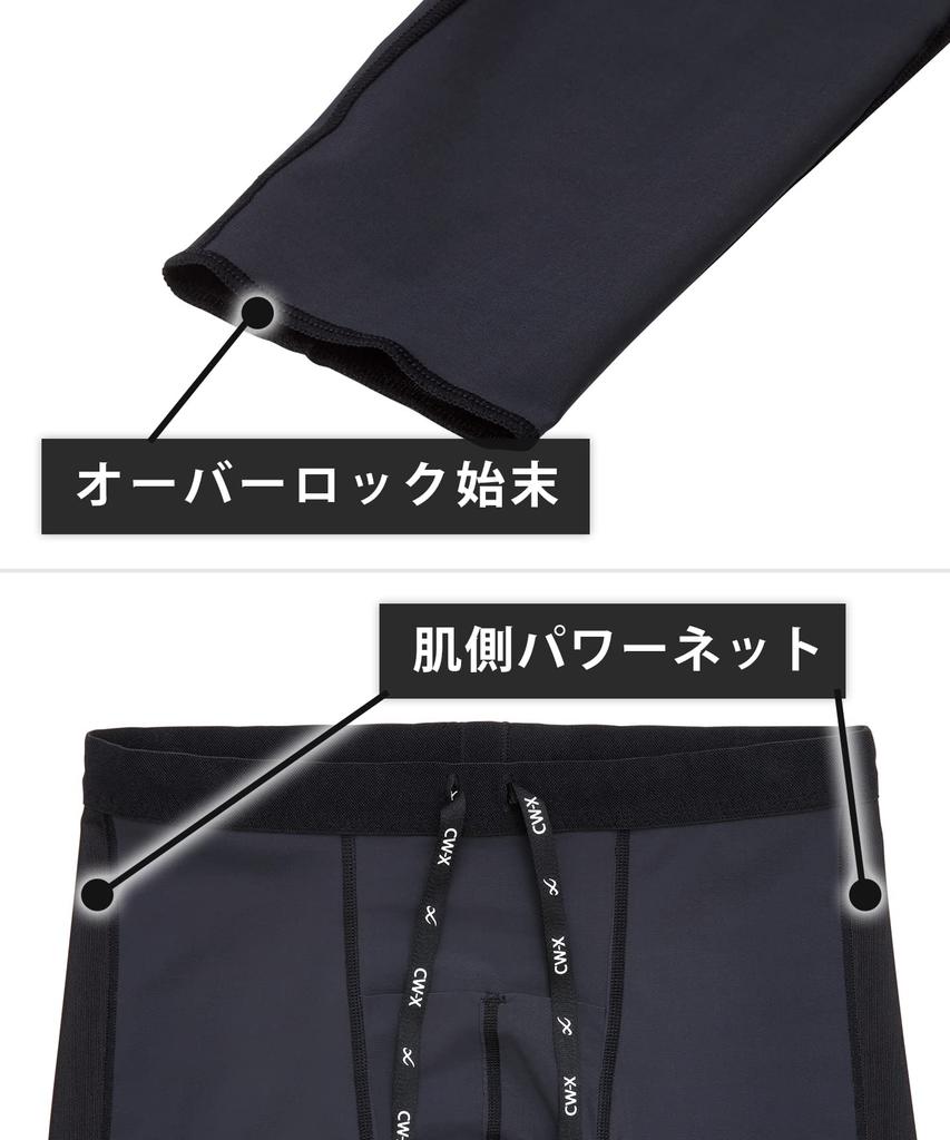 Sports Tights Expert Hip and Knee Reduces Stress On the Sweat Quick Sweat Front Free Style BL S [CWX/Wacoal] [MEN] Model, Support, Knees, Absorbent,