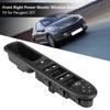 Front right power master window switch replacement for 207. OE: 6490.EH 6490EH 6554.QF 6554QF 96642444XT