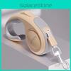 Expandable Pet Traction Rope With Alloy Clip For Small Dogs And Cats Travel And Outdoor Use