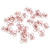 50PCS Paper Clips Slip Resistant Portable Exquisite  Fruit Shape Document Organizing for Home