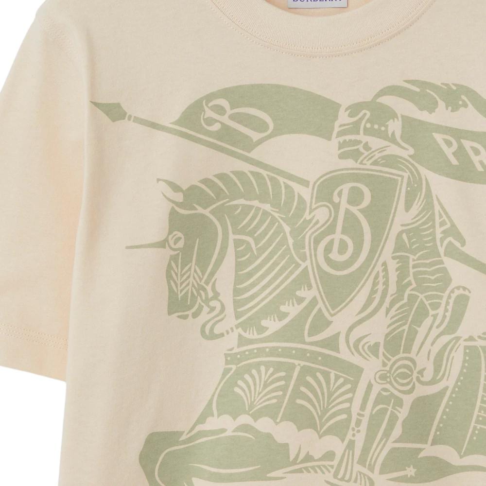 Burberry Ekd Printed Crewneck T Shirt 80907881