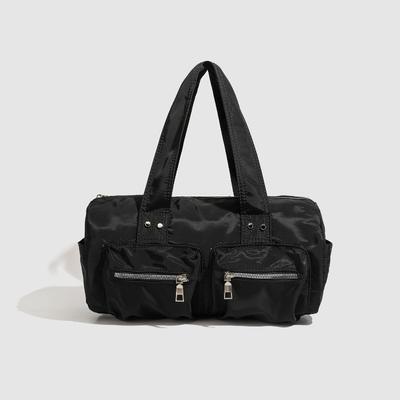 Zaino Tote di Grande Capacità per Pendolarismo Casual, Semplice Borsa a Spalla Singola con Tracolla da Tenere Sotto Braccio.