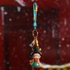 Bag Hanging Chinese Style Keychain Silicone Rubber Car Key Ring Cartoon Dolls Pendant  Gifts